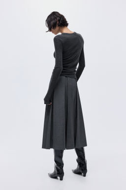 Falda midi tableada - H&m фото 5