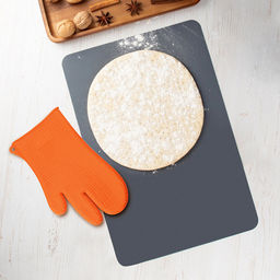 Прихватка-варежка (рукавица) силиконовая для горячего 27,5х17см, рильефная поверхность, "TalleR"