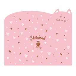 Альбом для эскизов. арт. 57262 НЕЖНОСТЬ / 260х210 мм, 24 л., мягкий переплёт (2 скобы)