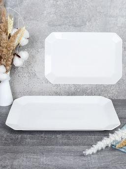 Блюдо прямоугольное 37х24,5х2,5 см / WS-469 /уп 20/ - ГалеонТрейд фото 2