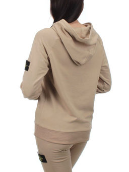 E102 BEIGE Костюм спортивный женский (хлопок 90%, полиэстер 10%)