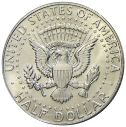 1/2 доллара (50 центов) 1968 года D США