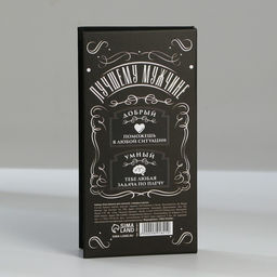 Подарочный набор, блок бумаг для записей, стикеры, ручка 100% мужчина - Artfox фото 2