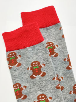 Носки НГ р.40-45 New year Пряник - Krumpy фото 2