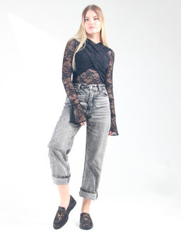 Лоферы лоферы 170.2699bl. Черный грация