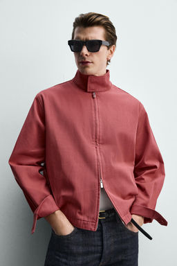 CAZADORA REGULAR FIT ALGOD?N LAVADO / 140 - Zara фото 7