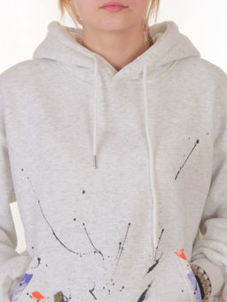 005 LT. GRAY Костюм спортивный зимний женский (95% хлопок, 5% полиэстер)