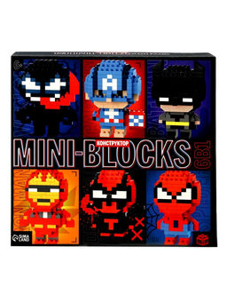 Конструктор UNICON «MiniBlocks», супергерои