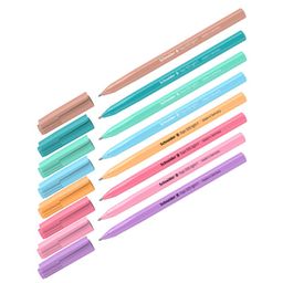 Ручка шар. Schneider "Tops 505 F" (150520) синяя, 0.8мм., корпус пастель, в ассорт.