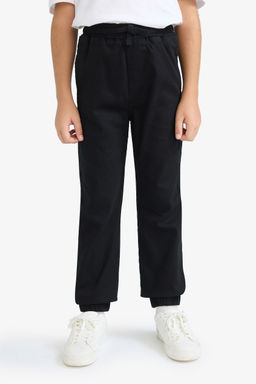 Pamuklu Jogger Fit Gabardin Pantolon Erkek _ocuk - Defacto фото 4