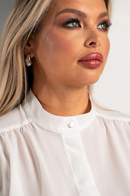 Блузка ОБ-008 молочный