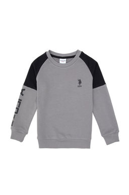 Erkek _ocuk Gri Pijama Tak_m_ Sepette S_rpriz _ndirim - U.s. polo assn фото 2