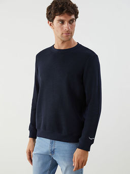 Bisiklet Yaka Erkek Triko Kazak