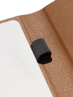 Ежедневник недатированный формат А5, с клапаном, 96 листов, в линейку, пвх, черный - Simaland фото 12