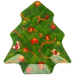 Цена за 6 шт. БЛЮДО ДЛЯ СЕРВИРОВКИ КОЛЛЕКЦИЯ РОЖДЕСТВЕНСКАЯ СКАЗКА20СМ - Lefard фото 2