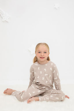 Crockid _ К 1552/зайки на бежевом пижама дет  фото 5