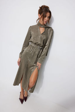 Платье LYUSHe 4248 оливка фото 6