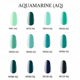 Kodi Гель-лак №01AQ М мятное мороженое, эмаль, 8 мл  фото 3