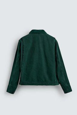CROPPED FIT DENIM JACKET - Zara фото 9