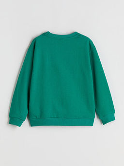 Bisiklet Yaka Erkek ?ocuk Sweatshirt