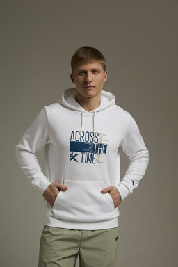 Худи Белый ACROSS THE TIME Sweat Hoodie
