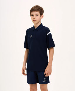 Поло JOGEL CAMP 2 Poly Polo, темно-синий, детский  фото 7
