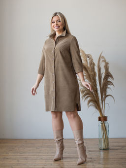 Платье 1385 песочный - Novita фото 3