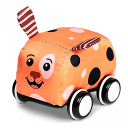 Игрушка "Машинка мягкая"Собачка" 12,5х8х23см, полиэстер, синтепон, полипропилен, п/п пакет, "Stellar" (Россия)