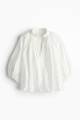 Blusa con mangas globo - H&m фото 6