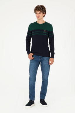 Мужской темно-синий свитер Неожиданная скидка в корзине - U.s. polo assn фото 9
