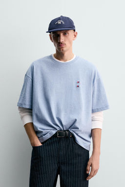 CHAMPION® X ZARA PATCH T-SHIRT  фото 2
