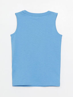 Bisiklet Yaka Trabzonspor Bask?l? Erkek ?ocuk Atlet ve Deniz ?ortu - Waikiki фото 3