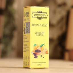 Эфирное масло Лимон и чёрный перец, удобный дозатор, 10 мл Добропаровъ  фото 4