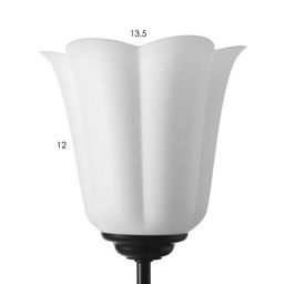 Бра настенное BayerLux «Онлайн», 1×15 Вт, Е27, черный, 10.5×15×27 см