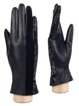 Перчатки женские ш+каш. IS00158 black/porto