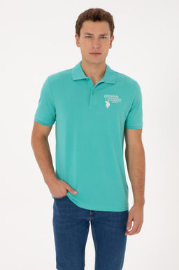 Футболка U.S. Polo Assn Erkek Mint Ti__rt из хлопка в ассортименте