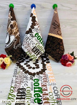 Вафельные кухонные полотенца 12 шт