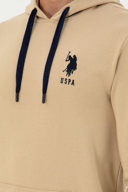 Мужская базовая толстовка песочного цвета Неожиданная скидка в корзине - U.s. polo assn фото 7
