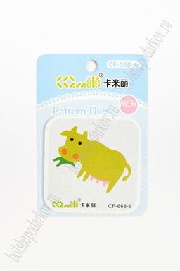 Трафарет для тиснения и вырубки Корова (SF-3491)