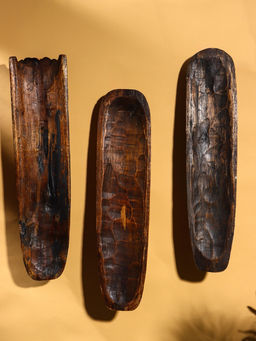 Маска «Абориген и ящерица», 50×12×5.5 см, дерево, МИКС