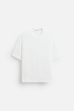 TEXTURED JACQUARD T-SHIRT - Zara фото 14