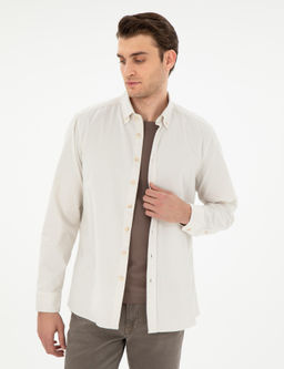 Vizon Regular Fit Uzun Kollu G_mlek