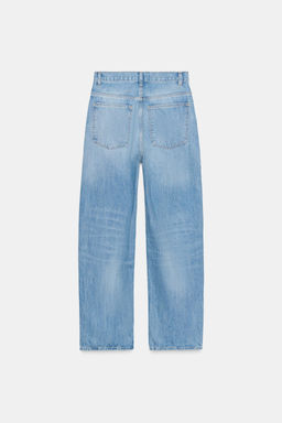 JEANS TRF RECTO TIRO ALTO / Azul claro - Zara фото 7