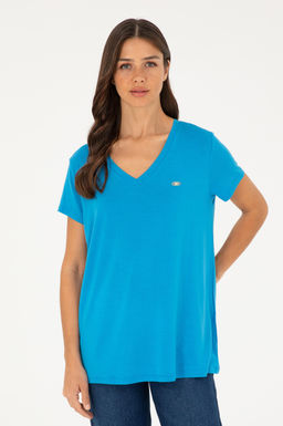 Женская базовая футболка Saks Неожиданная скидка в корзине