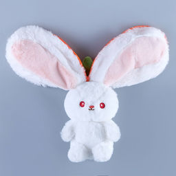 Мягкая игрушка Зайка-морковка, 20 см - Simaland фото 6