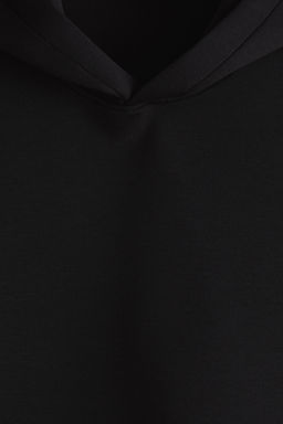 Sudadera efecto neopreno con capucha Loose Fit - H&m фото 8