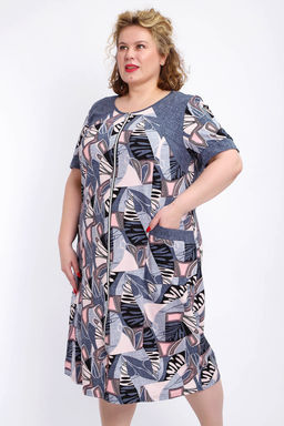 Халат 004 домашний на молнии