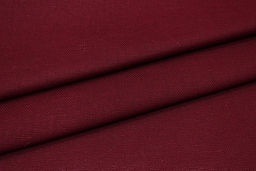 Рогожка цв.Темный бордово-вишневый, ш.1.5м, хлопок-100%, 160гр/м.кв - Купава фото 3