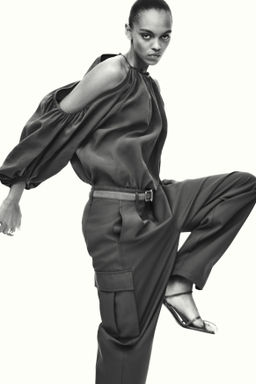Pantal?n cargo con perneras barrel - H&m фото 3