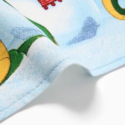 Полотенце Доляна «Веселого нового года» 28×46 см, 100% хл, рогожка 164 г/м²